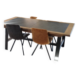 Industrial style ceramic dining table