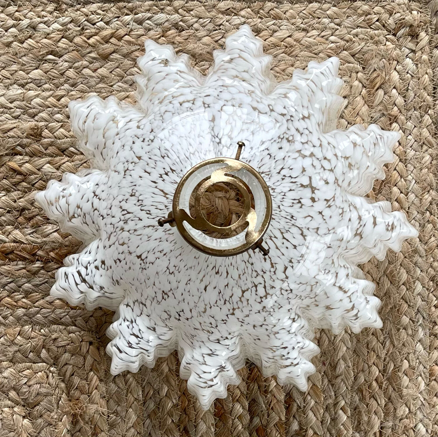 Clichy glass lampshade