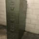Vintage metal industrial furniture with YAC 1950 drawers