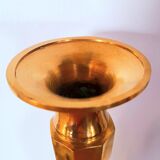 Pair of brass candlesticks