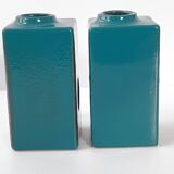 Pair of vintage Veb Haldensleben vases 1960