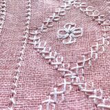 Openwork embroidered napkins
