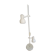 Floor lamp with 2 spots