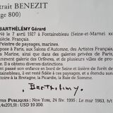 Oil painting la Côte sauvage (Vendée) Gérard Barthélemy