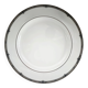 Large round plate in English porcelain Wedgwood model Amherst.