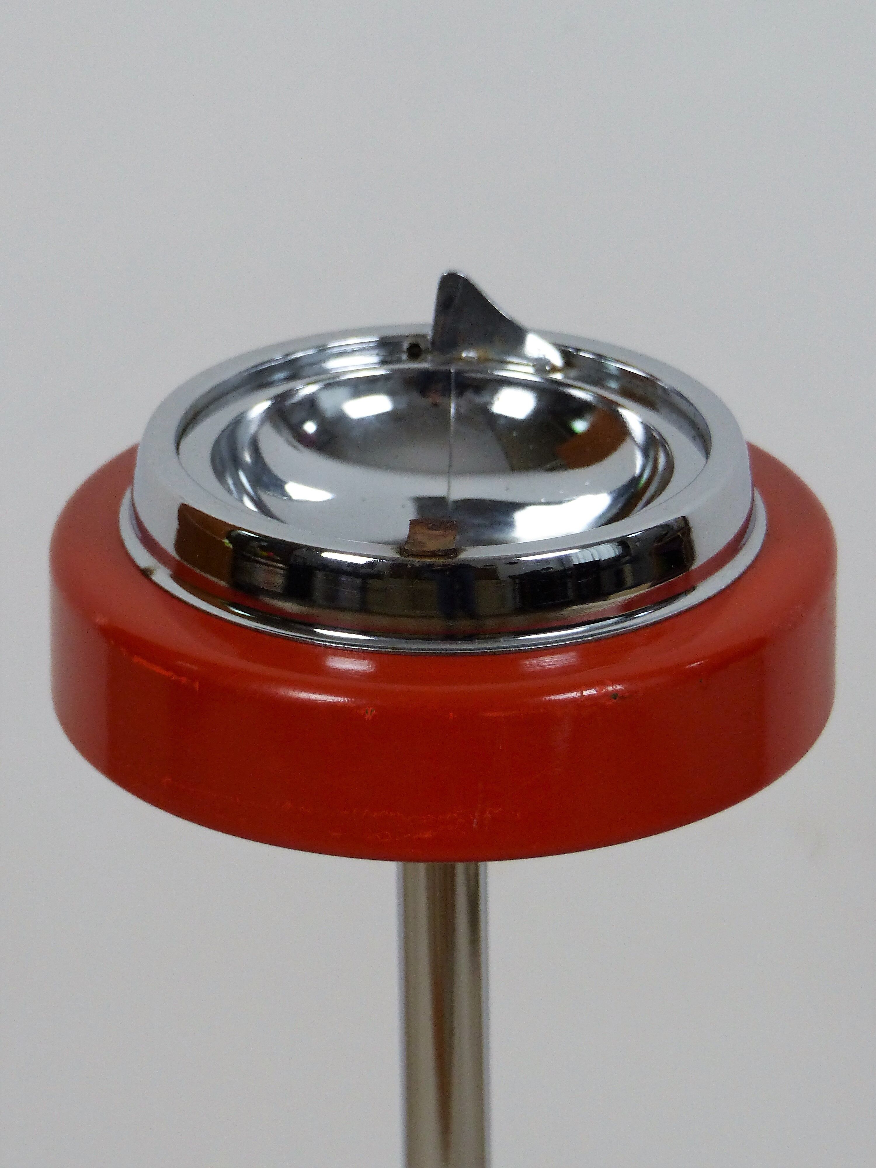 Seventies standing ashtray