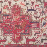 Handmade Iranian Persian soumak rug 114x150cm