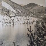 Anonymous silver photo lake of sainte croix circa 1970