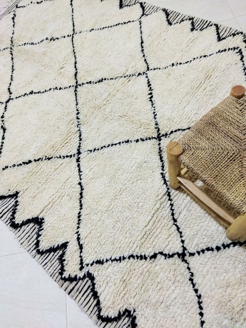 Berber carpet beni ouarain 233 X 145 CM