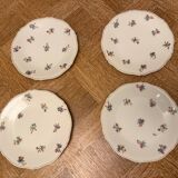 Legrand Limoges porcelain dessert plates
