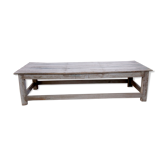 Table basse en teck birman ancien
