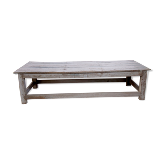 Old Burmese teak coffee table
