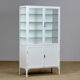 Medical iron and glass cabinet, 1940s