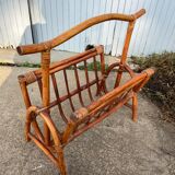 Bentwood magazine rack