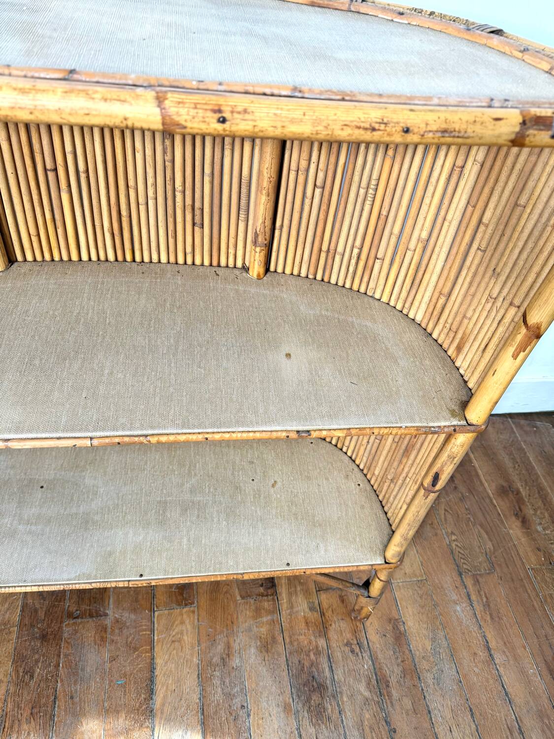 Rattan bar from the 60s/70s