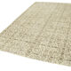Handmade one-of-a-kind oriental beige carpet 197 cm x 300 cm
