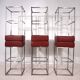 Ensemble de 6 tabourets de bar De Sede DS 218/55 par Paolo Piva, 2000