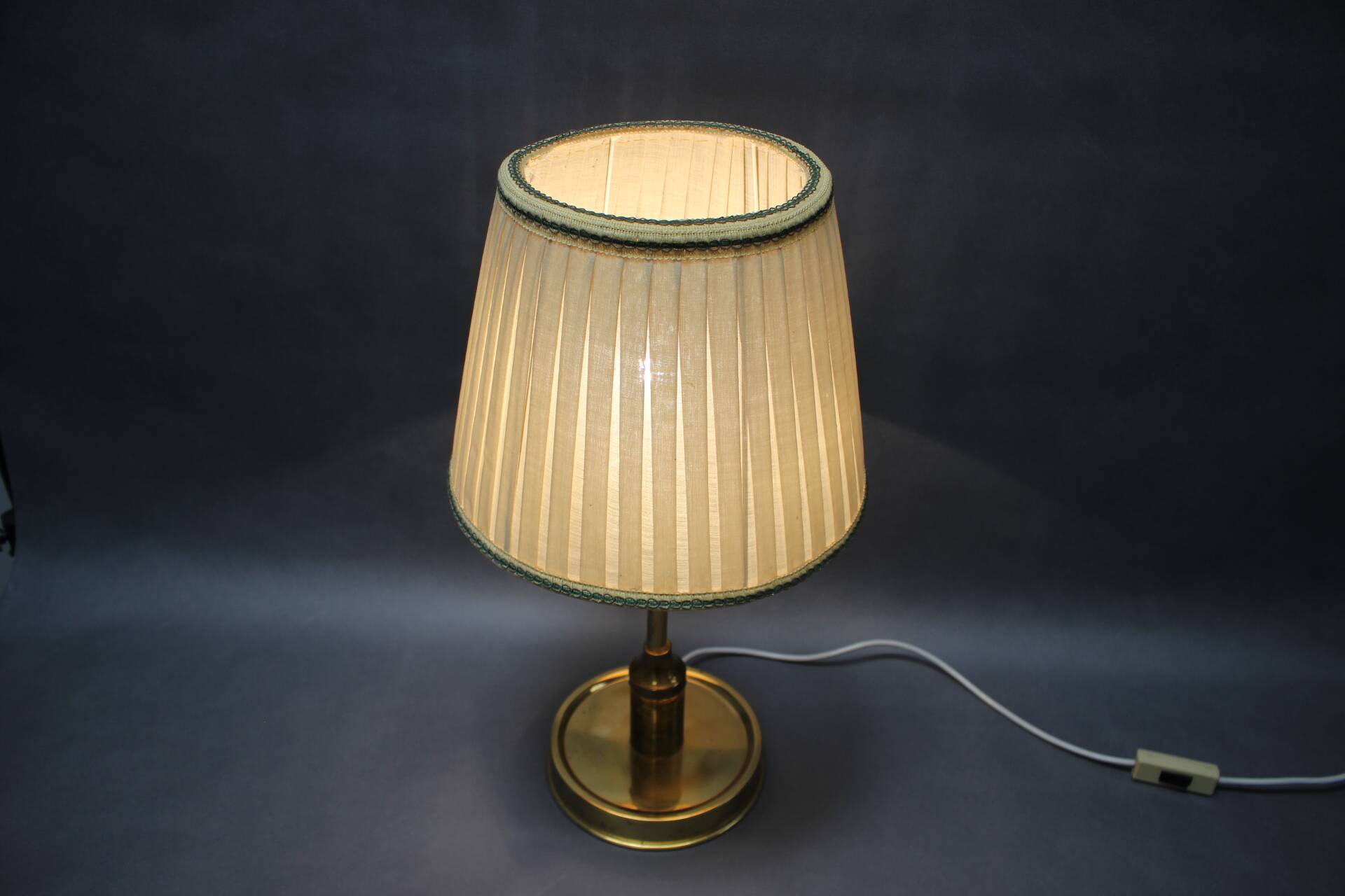 Mid-Century Brass Table Lamp, Germany, 1960s