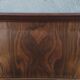Empire mirror in mahogany