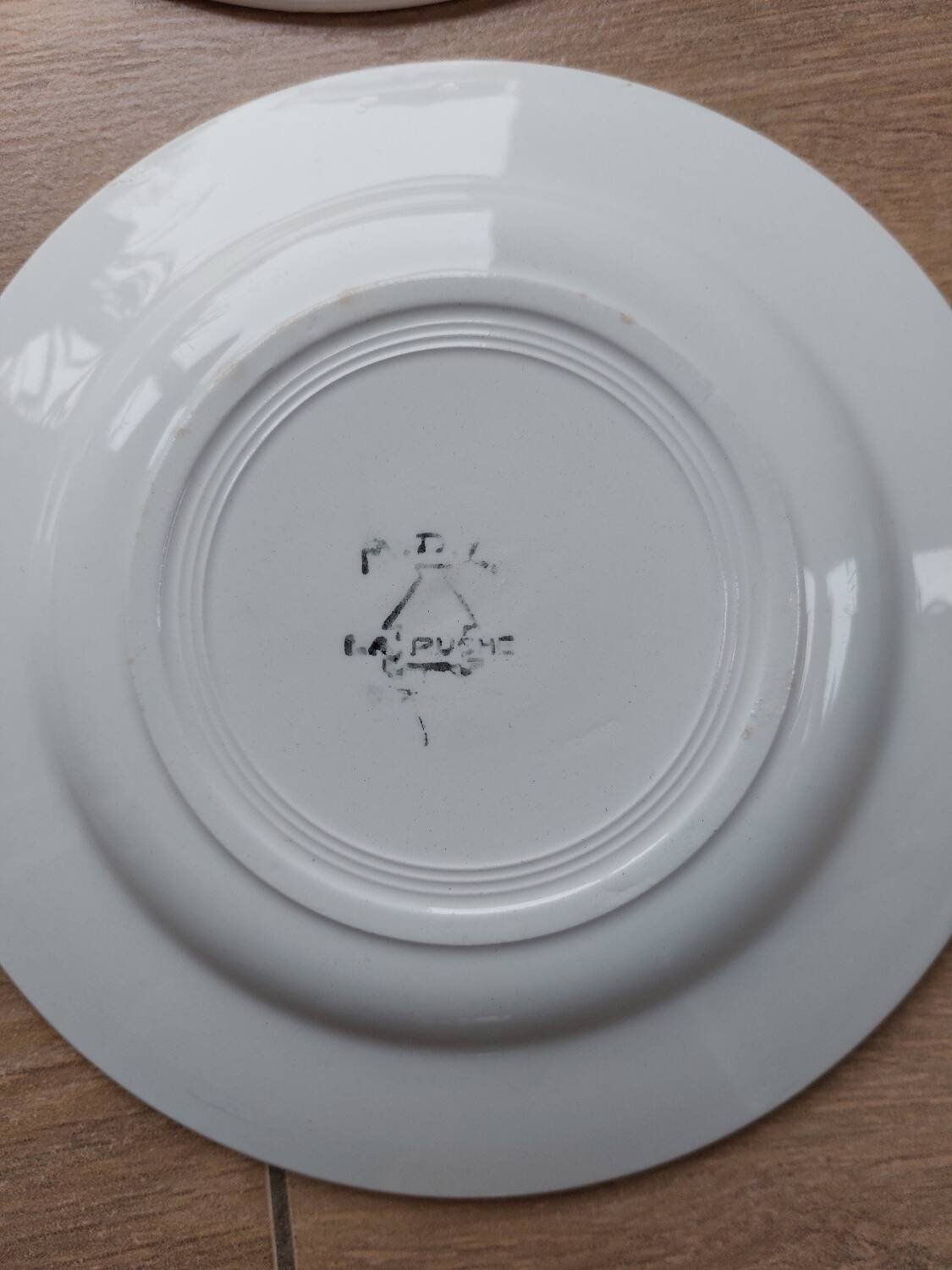 MDL dessert service, plates and dish