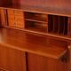 Vintage bookcase | Secretary | Teak | Johannes Sorth