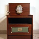 ANNEES 70 BOAT STYLE BEDSIDE