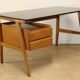 Vintage oak desk, 1950s