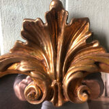 Golden vintage mirror