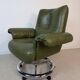 Italian executive armchair attributed to Guido Faleschini for i4 Mari.
