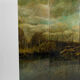 Screen by Bernard Cuenin with lacquered landscape, circa 1970