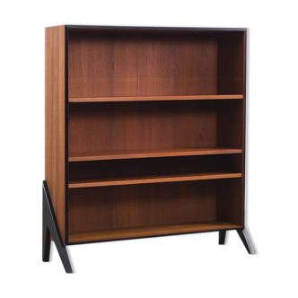 Mid-Century Modern Teak Swedish Bookcase, 1960s