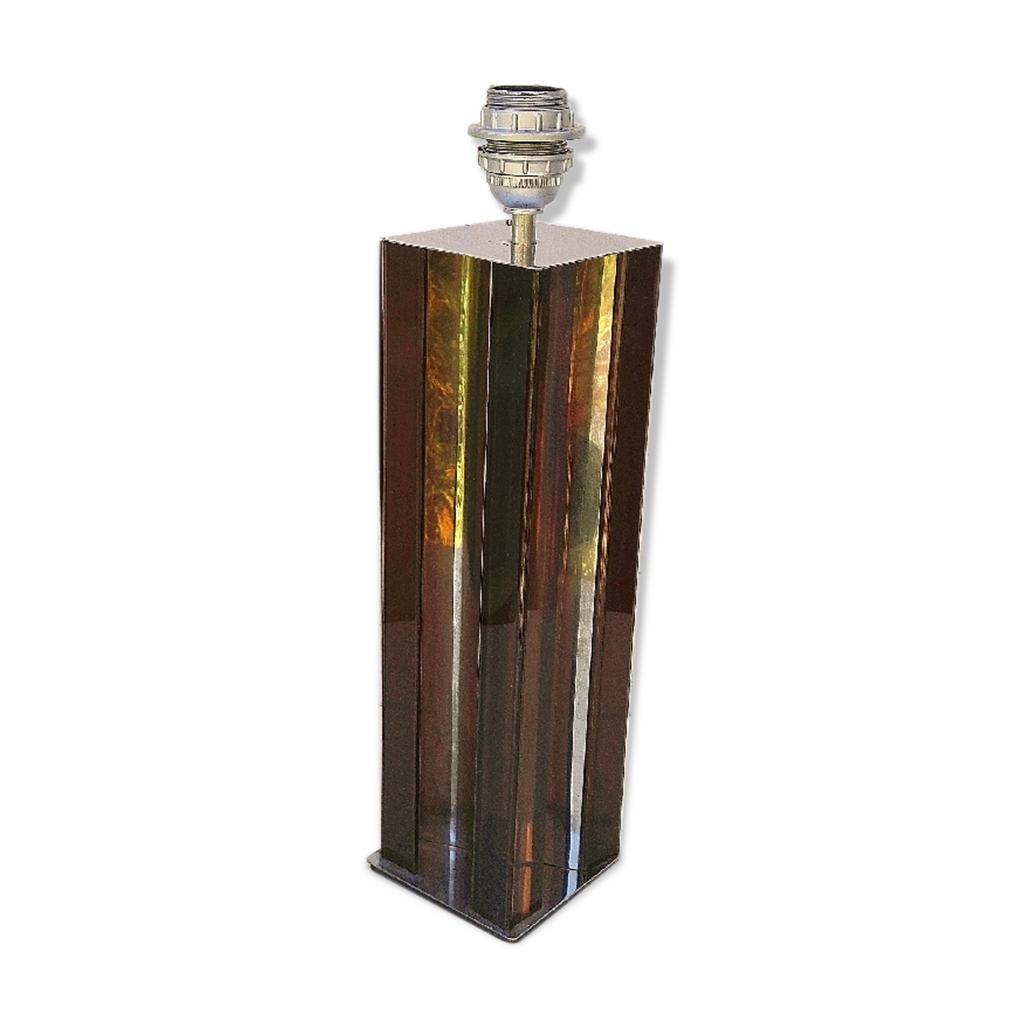 70's design plexiglass lamp foot