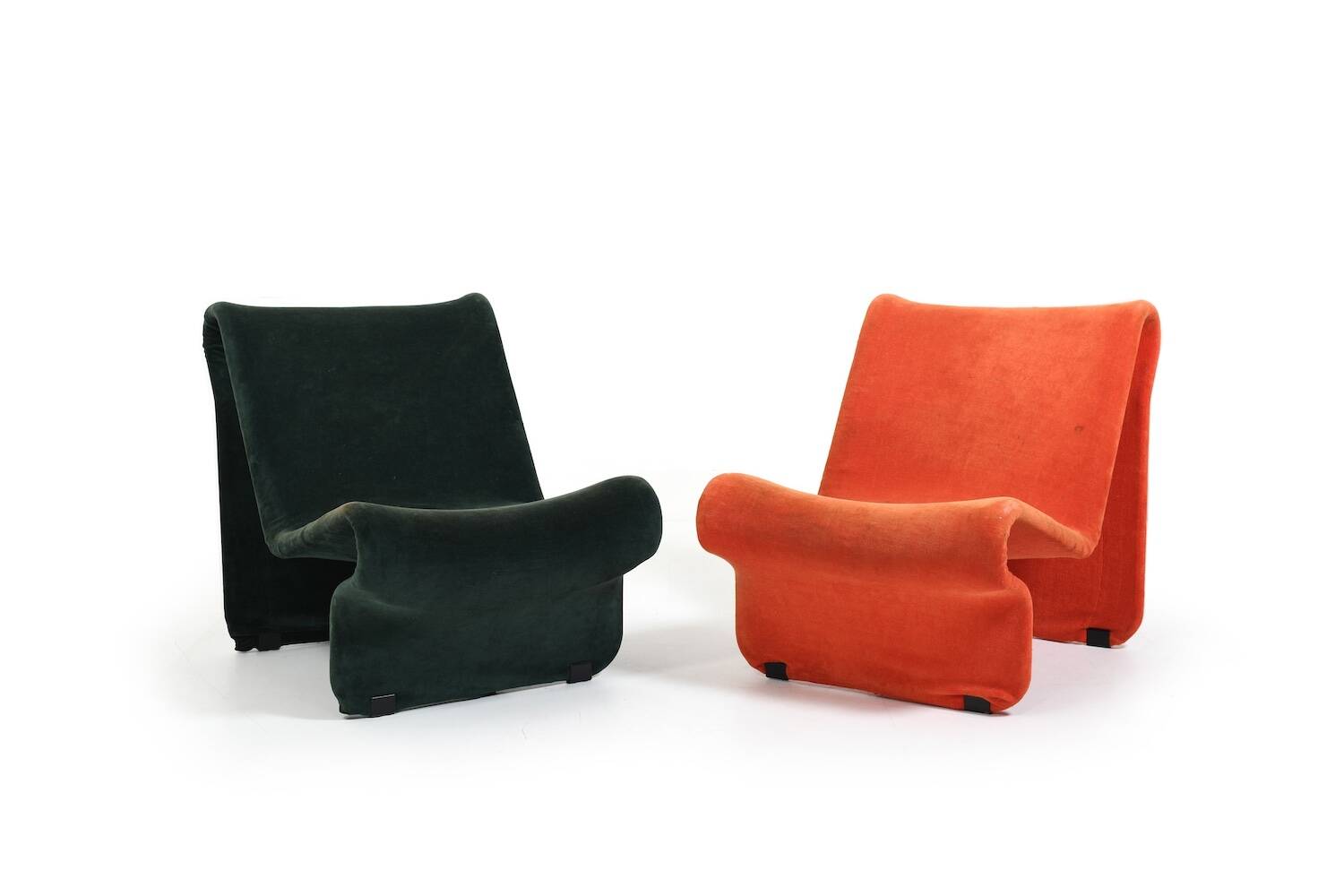 Pair of Easychairs by Jan Dranger and Johan Huldt 1970s
