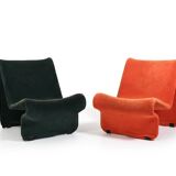Pair of Easychairs by Jan Dranger and Johan Huldt 1970s