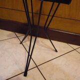 Side table, tripod, hairpin leg