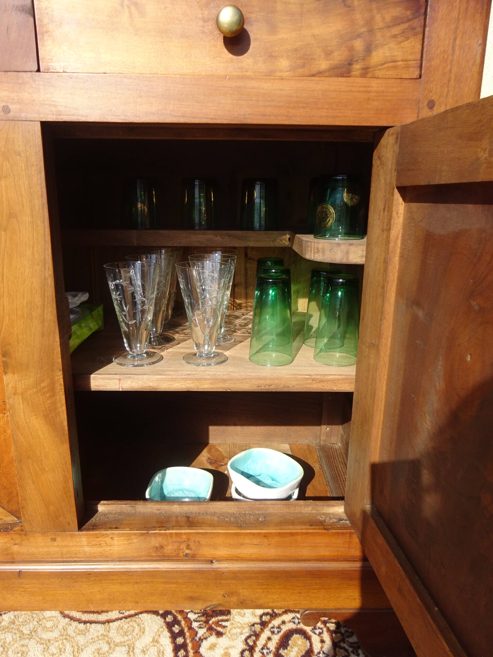 Louis Philippe enfilade in elm