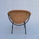 Mid-century circle balloon chair by Lusch Erzeugnis for Lusch & Co, 1960s