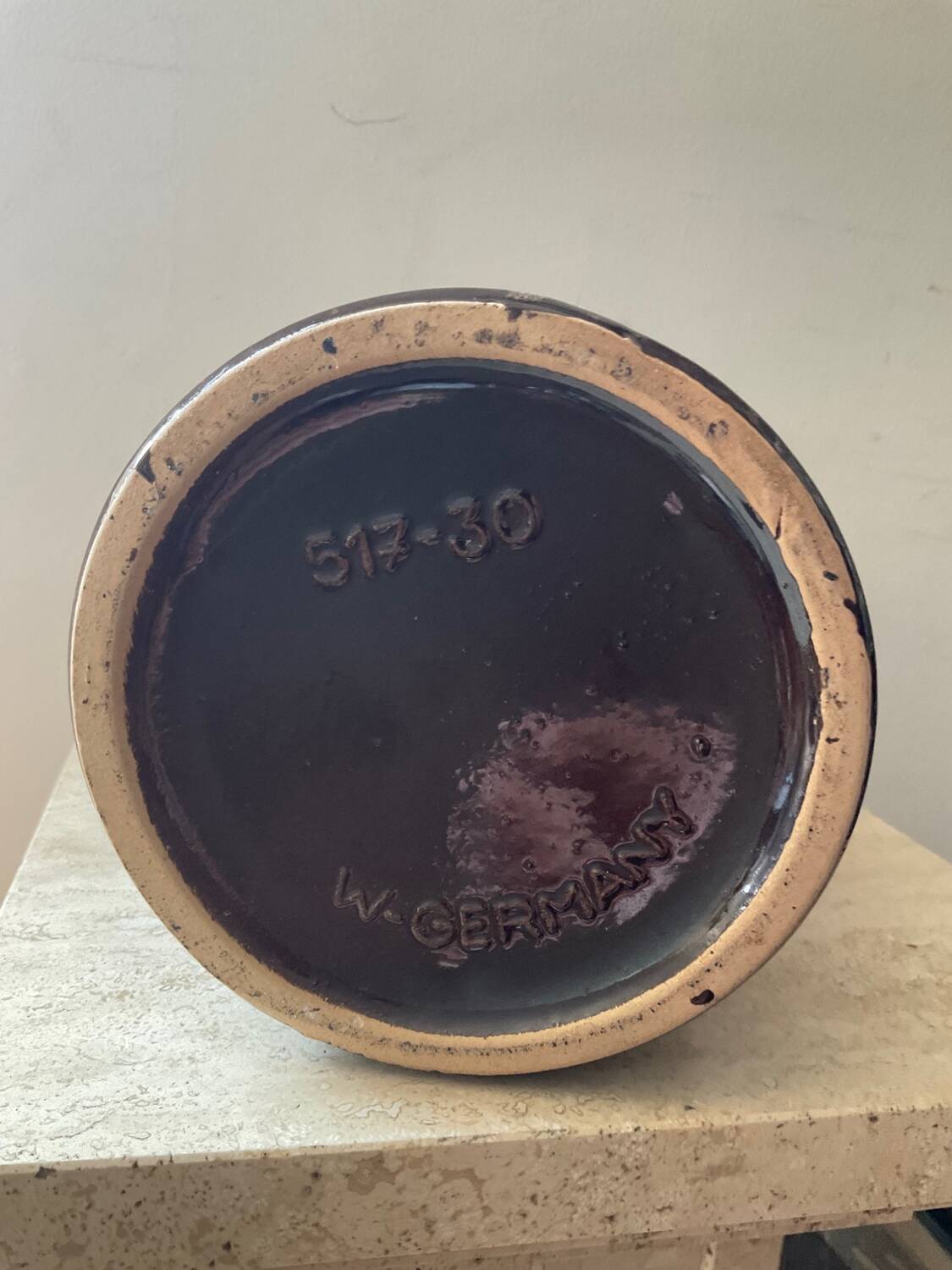 Vase Scheurich Keramik des années 70