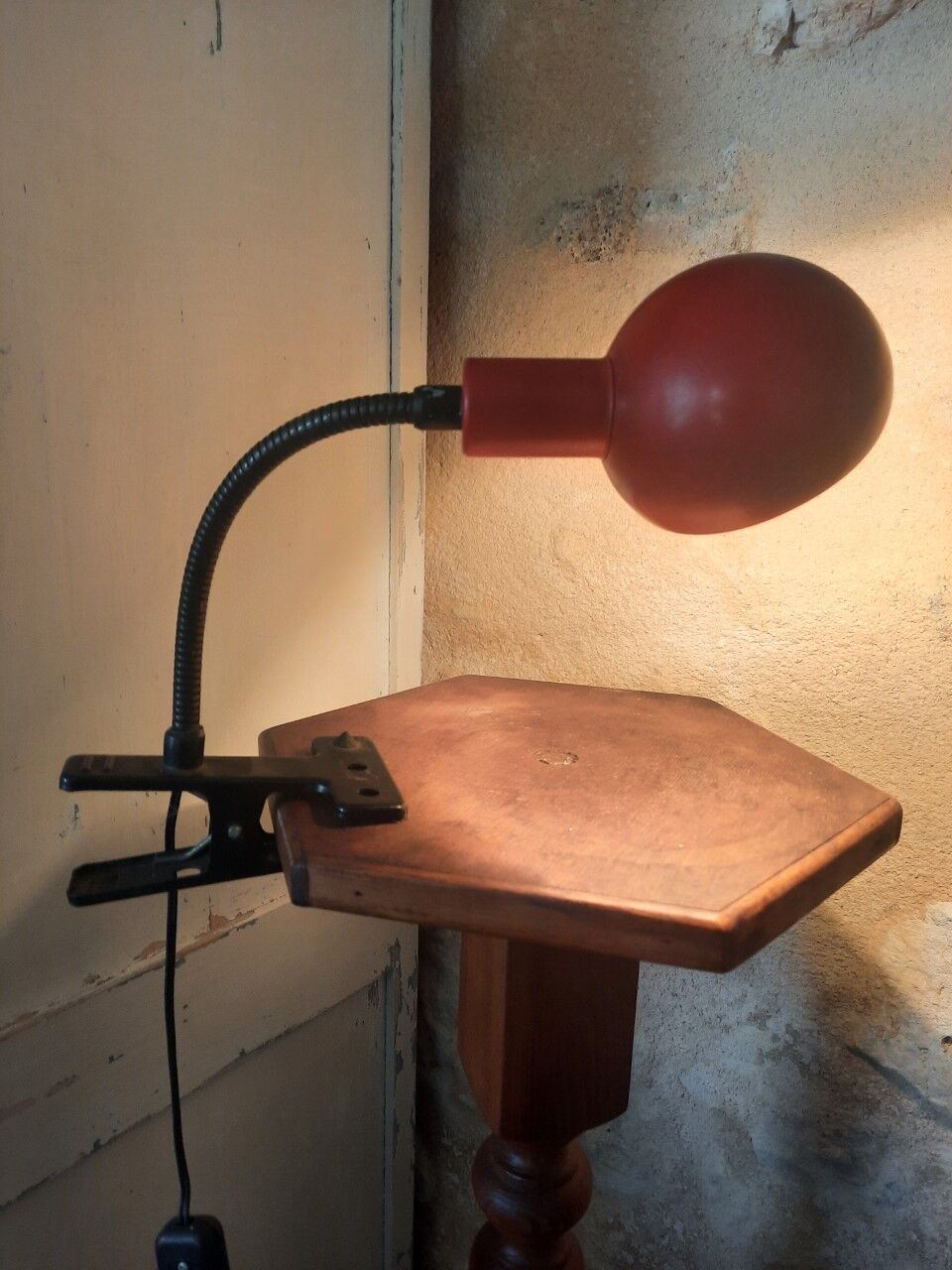 Vintage metal lamp