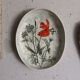 Plat céramique fleurs Dartmouth