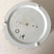 Vintage round ceiling light with woven effect