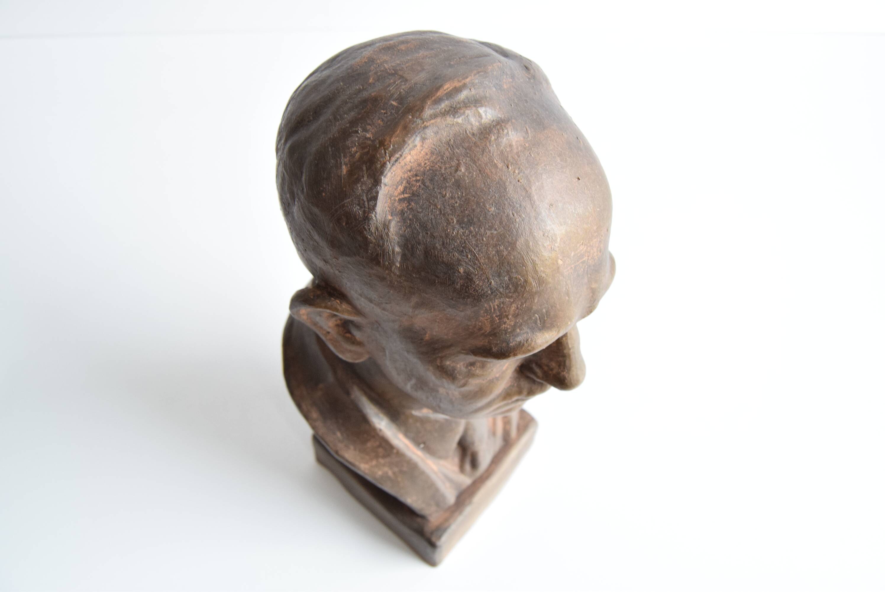 Doctor Edvard Beneš Ceramic Bust, circa 1950's