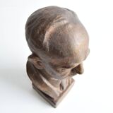 Doctor Edvard Beneš Ceramic Bust, circa 1950's
