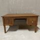 Solid wood coffee table with drawers – chic country style
