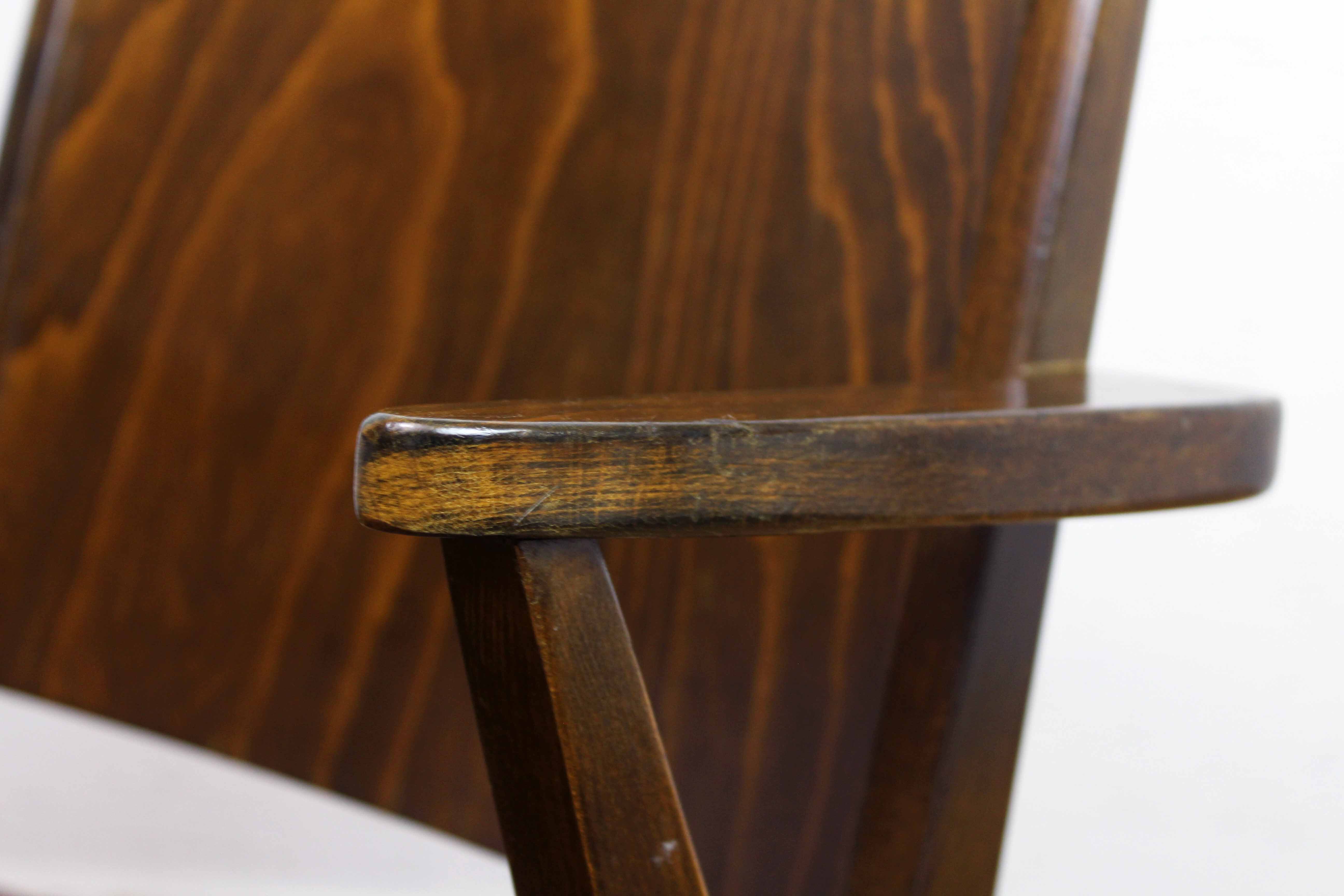 Austrian armchair with Austro Sessel tablet