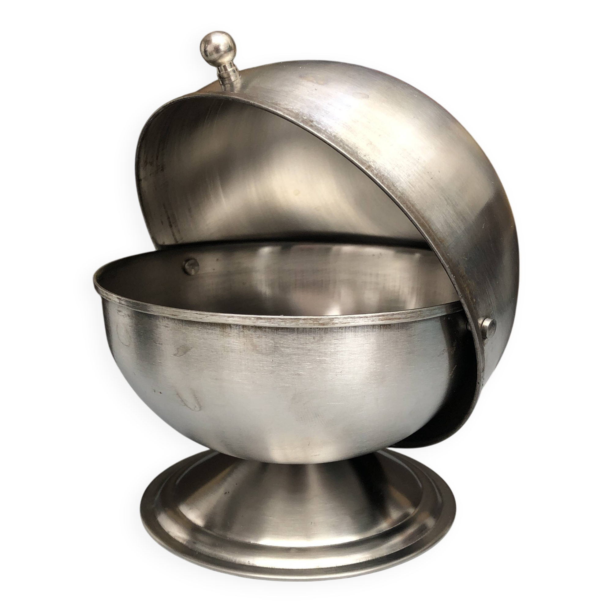 Old bistro counter sugar bowl