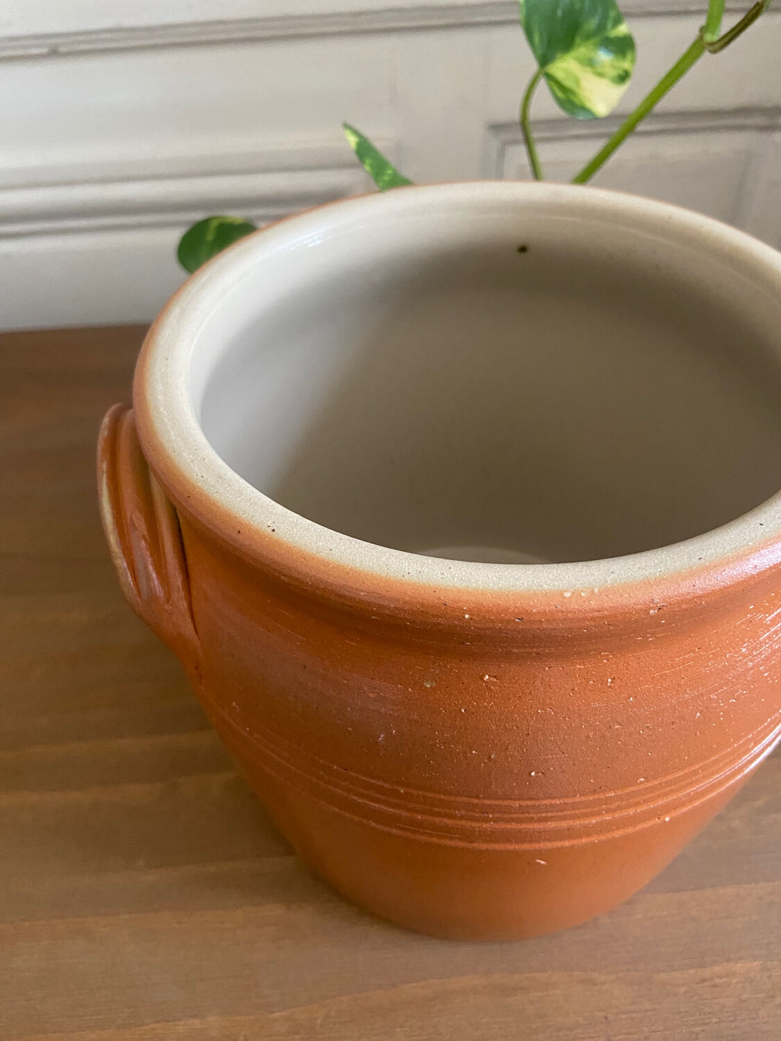 Pot à graisse en grès