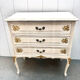 Louis XV style chest of drawers, oak, 1970