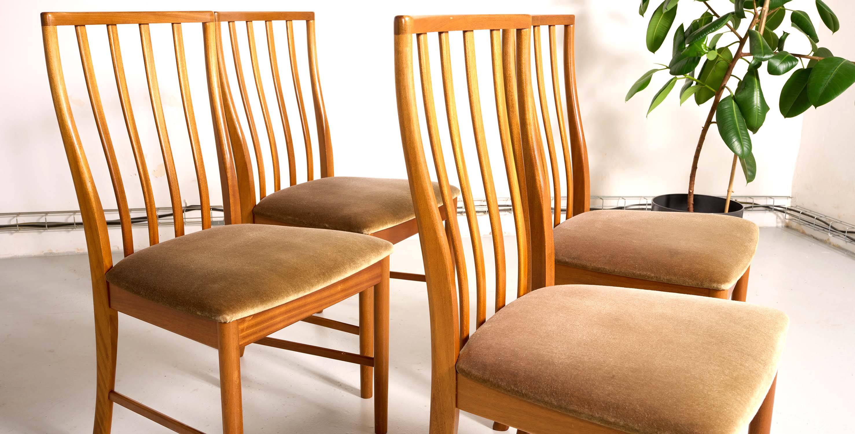 4 chaises MCintosh vintage, style scandinave