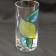 6 verres à orangeade en verre, années 1970